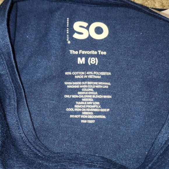 Girls' SO Favorite Core Graphic Tee Size M - Picture 4 of 4